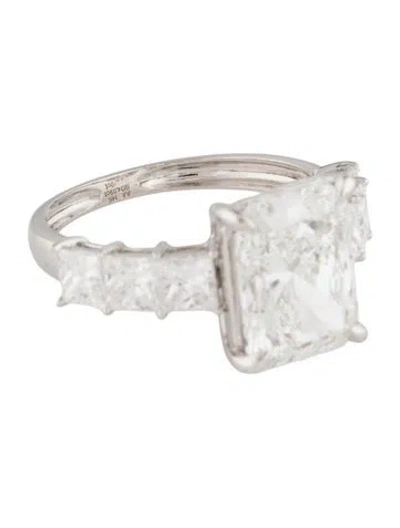 Pre-owned Aamiaa 4.09ct Lab-grown Diamond Engagement Ring In Multi