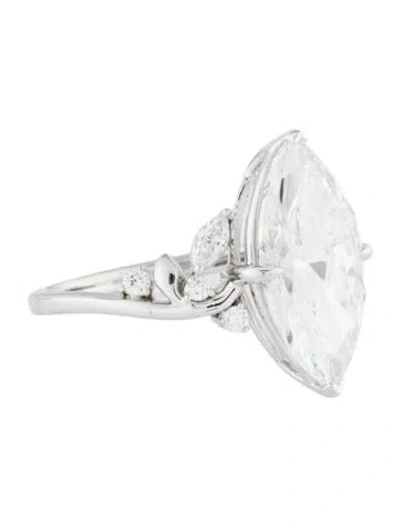 Pre-owned Aamiaa 4.09ct Lab-grown Diamond Engagement Ring In Multi