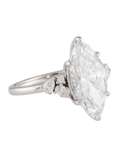 Pre-owned Aamiaa 4.19ct Lab-grown Diamond Engagement Ring In Multi