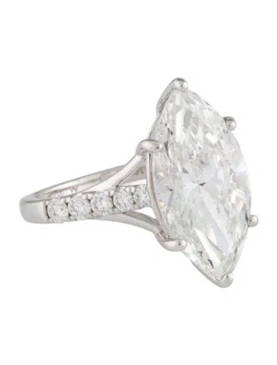 Pre-owned Aamiaa 5.60ct Lab-grown Diamond Engagement Ring In Multi