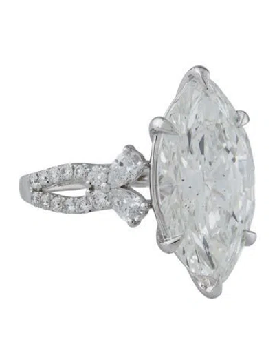 Pre-owned Aamiaa 7.27ct Lab-grown Diamond Engagement Ring In Multi