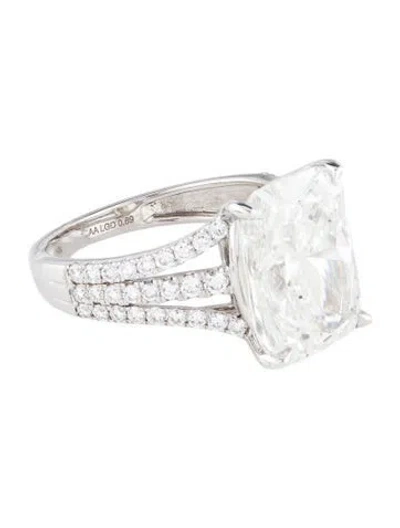 Pre-owned Aamiaa 8.08ct Lab-grown Diamond Engagement Ring In Multi