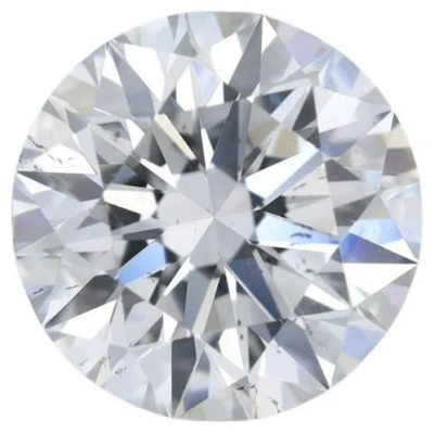 Pre-owned Aamiaa Gia Certified 1.52ct Round Diamond, E Color, Si1 Clarity, By  In Multi