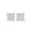 Aamiaa Stan-e-1.01-32-14yg Natural Diamond Earrings In 14k Yellow Gold In Multi