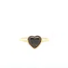 Aamiaa Women's Heart Shape Lab Grown Diamond Ring In 14k Yellow Gold In Gold