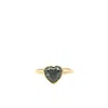 Aamiaa Women's Heart Shape Lab Grown Diamond Ring In 14k Yellow Gold In Multi