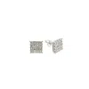 Aamiaa Women's Natural Diamond Earrings In 14k White Gold In Metallic