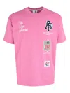 Aape By A Bathing Ape Aape Fancy Main T-shirt In Pink