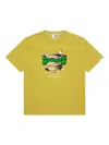 Aape By A Bathing Ape Aape Head Camo-print T-shirt In Yellow