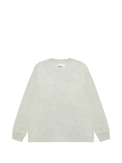 Aape By A Bathing Ape Aape Logo Appliqué T-shirt In Gray