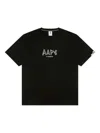 Aape By A Bathing Ape Aape Logo-print T-shirt In Black