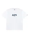 Aape By A Bathing Ape Aape Logo-print T-shirt In White