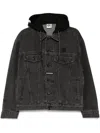 Aape By A Bathing Ape Aapenow Jeansjacke In Schwarz