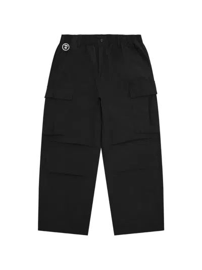 Aape By A Bathing Ape Aapenow Moonface Cargo Pants In Black