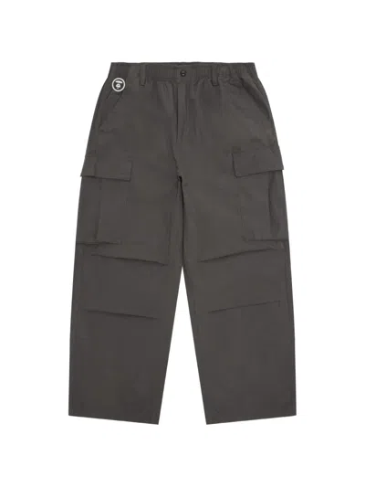 Aape By A Bathing Ape Aapenow Moonface Cargo Pants In Gray