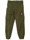 Aape By A Bathing Ape Aapenow Cargohose Mit Moonface-logo In Grün