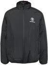 Aape By A Bathing Ape Aapenow Moonface Logo Zip-up Jacket In Grey
