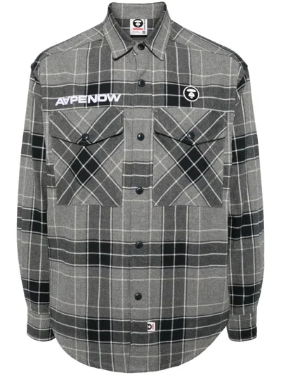 Aape By A Bathing Ape Aapenow Shirt In Grey