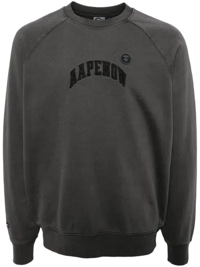 Aape By A Bathing Ape Aapenow Sweatshirt In Grey
