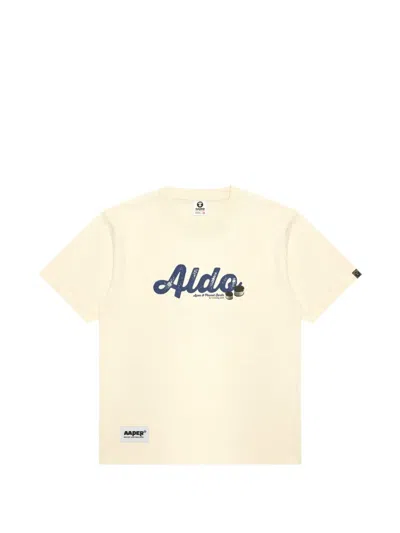 Aape By A Bathing Ape Aaper Graphic-print T-shirt In White