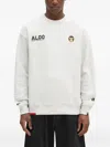 Aape By A Bathing Ape Aldo Ape Head-emblem Sweatshirt In White