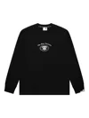 Aape By A Bathing Ape Ape Head Logo Long-sleeved Sweatshirt In Black