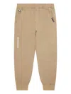 Aape By A Bathing Ape Ape Head Logo-plaque Regular Trousers In Brown