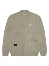 Aape By A Bathing Ape Ape Head Patch-pocket Cardigan In Neutral