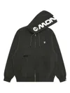 Aape By A Bathing Ape Ape Head Zip-up Hoodie In Gray