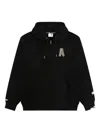 Aape By A Bathing Ape Appliqué Zip-up Hoodie In Black