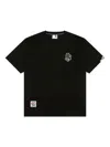 Aape By A Bathing Ape Athletic Dept Logo T-shirt In Black