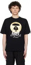 Aape By A Bathing Ape Black Basic T-shirt In Bkx Black