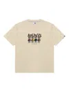 Aape By A Bathing Ape Bulldog Graphic-print T-shirt In Neutral