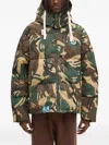 Aape By A Bathing Ape Camouflage-pattern Padded Jacket In Multi