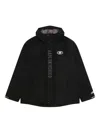 Aape By A Bathing Ape Camouflage-pattern Reversible Padded Jacket In Black