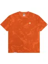 Aape By A Bathing Ape T-shirt Mit Camouflage-print In Orange