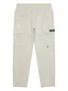 Aape By A Bathing Ape Cargo-pocket Logo-patch Trousers In Gray