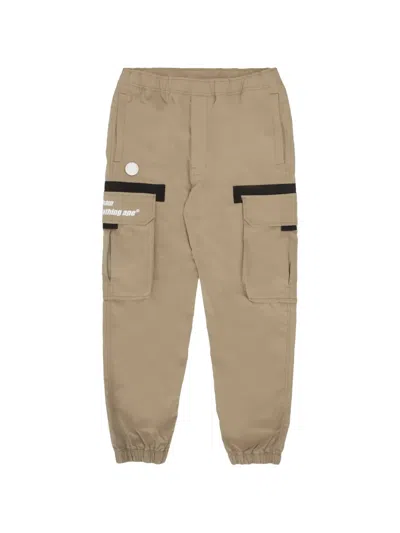 Aape By A Bathing Ape Cargo-pockets Track Pants In Brown