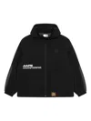 Aape By A Bathing Ape Contrast-panels Jacket In Black
