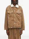 Aape By A Bathing Ape Corduroy Jacket In Brown