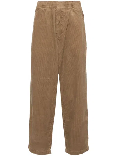 Aape By A Bathing Ape Corduroy Trousers In Braun