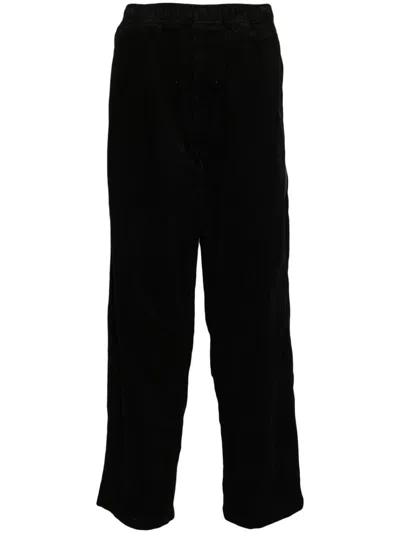 Aape By A Bathing Ape Corduroy Trousers In Schwarz