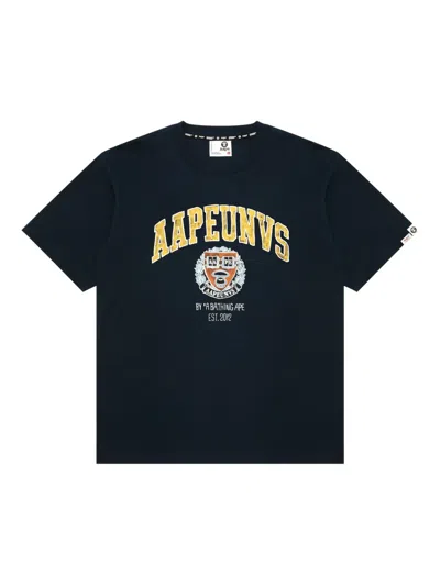 Aape By A Bathing Ape Cotton T-shirt In Blue