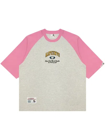 Aape By A Bathing Ape Cotton T-shirt In Grey