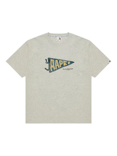 Aape By A Bathing Ape Cotton T-shirt In Grey