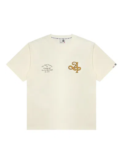 Aape By A Bathing Ape Cotton T-shirt In Neutrals