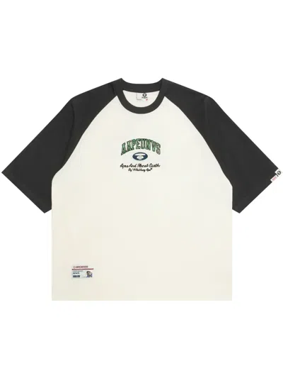Aape By A Bathing Ape Cotton T-shirt In White