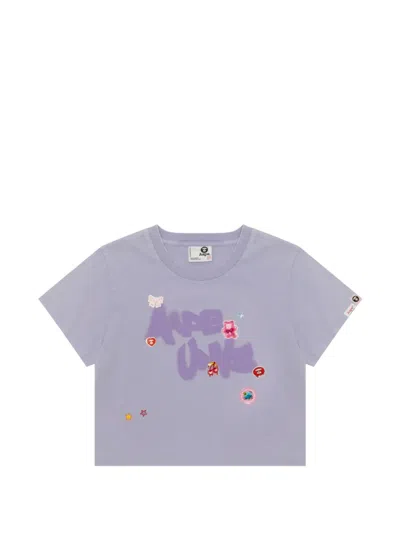 Aape By A Bathing Ape Cotton T-shirt In Blue