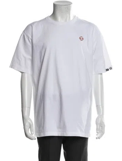 Pre-owned Aape By A Bathing Ape Crew Neck Short Sleeve T-shirt In Multi