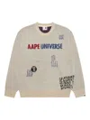 Aape By A Bathing Ape Crew-neck Sweater In Multi